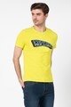 GUESS JEANS Tricou slim fit cu logo cauciucat Barbati