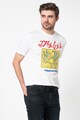 Diesel Tricou cu imprimeu logo si grafic T-Just Barbati