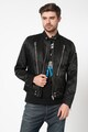 Diesel Jacheta biker cu aplicatii decorative J-Coreli Barbati