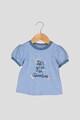 GAP Tricou din bumbac, cu imprimeu text Fete