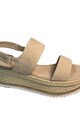 Marc O'Polo Sandale wedge de piele intoarsa Femei