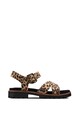 Clarks Sandale de piele intoarsa cu imprimeu leopard Orinoco Femei