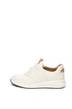 Clarks Pantofi sport slip-on de piele, cu sireturi Un Rio Femei