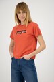 Pepe Jeans London Tricou crop cu logo Pearl Femei