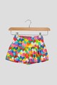 Agatha Ruiz de la Prada Pantaloni scurti evazati cu model cu inimi Heartful Fete