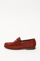 GUESS Pantofi loafer de piele intoarsa, cu logo metalic Barbati