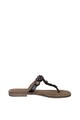 Marco Tozzi Papuci flip-flop de piele Femei