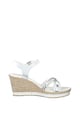 Marco Tozzi Sandale tip espadrile de piele ecologica cu talpa wedge Femei