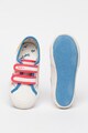 Pepe Jeans London Pantofi sport cu velcro si detalii contrastante Baker Fete