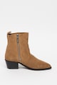 Pepe Jeans London Botine cowboy de piele intoarsa Lola Bass Femei