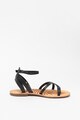 Pepe Jeans London Sandale de piele March Basic Femei