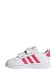 adidas Performance Pantofi sport cu insertii stralucitoare Grand Court Fete