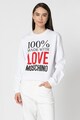 Love Moschino Bluza sport cu imprimeu logo Femei