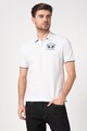 LA MARTINA Tricou polo din material pique cu broderie logo Barbati