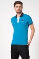 LA MARTINA Tricou polo slim fit din material pique, cu broderie logo Barbati