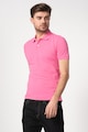 LA MARTINA Tricou polo slim fit cu broderie logo Barbati