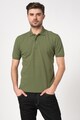 LA MARTINA Tricou polo regular fit cu detaliu logo brodat Barbati