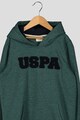 U.S. Polo Assn. Hanorac cu insertii din material teddy Baieti