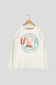 U.S. Polo Assn. Bluza cu broderie logo Fete