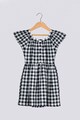 GAP Rochie cu croiala pe bie si imprimeu gingham Fete