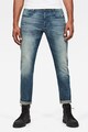 G-Star RAW Blugi din amestec de bumbac organic cu aspect uzat Barbati