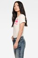 G-Star RAW Tricou din bumbac organic cu imprimeu logo Femei