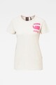 G-Star RAW Tricou din bumbac organic cu imprimeu logo Femei