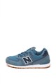 New Balance Pantofi sport de piele cu garnituri de piele ecologica 574 Fete