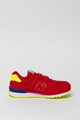 New Balance Pantofi sport de piele ecologica si material textil, cu logo 574 Fete