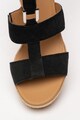 UGG Sandale tip espadrile din piele intoarsa, cu talpa wedge Kolfax Femei