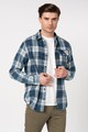 Jack & Jones Camasa lejera cu model tartan Neville Barbati