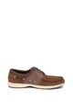 Dockers Pantofi loafer de piele nabuc cu insertii din material textil Barbati