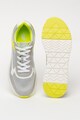 U.S. Polo Assn. Pantofi sport de piele ecologica, cu insertii de plasa Sun Barbati