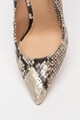 Steve Madden Pantofi stiletto cu aspect metalizat de piele de sarpe Vala Femei