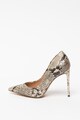 Steve Madden Pantofi stiletto cu aspect metalizat de piele de sarpe Vala Femei