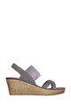 Skechers Sandale din material textil cu talpa wedge Beverlee-High Tea Femei