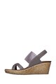 Skechers Sandale din material textil cu talpa wedge Beverlee-High Tea Femei