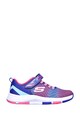 Skechers Pantofi sport cu sireturi elastice si inchidere velcro Trainer Lite 2.0 Fete