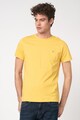 Gant Tricou regular fit cu logo brodat Barbati