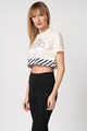 Diadora Tricou crop cu imprimeu logo Femei