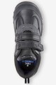 NEXT Pantofi sport de piele, cu velcro, insertii sintetice si LED-uri Baieti