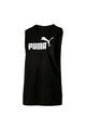Puma Top cu imprimeu logo Essentials + Cut Off Femei