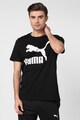 Puma Tricou cu decolteu la baza gatului si imprimeu logo Classics Barbati