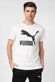 Puma Tricou cu decolteu la baza gatului si imprimeu logo Classics Barbati