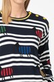 United Colors of Benetton Pulover tricotat fin cu insertii de boucle Femei
