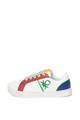 United Colors of Benetton Pantofi sport de piele ecologica cu model colorblock Baieti