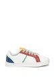 United Colors of Benetton Pantofi sport de piele ecologica cu model colorblock Baieti