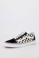 Vans Tenisi unisex in carouri cu garnituri de piele intoarsa Old Skool Femei