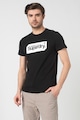 SUPERDRY Tricou cu decolteu la baza gatului si logo Core Barbati