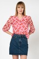 Vero Moda Bluza cu decolteu in V si imprimeu floral Iris Femei